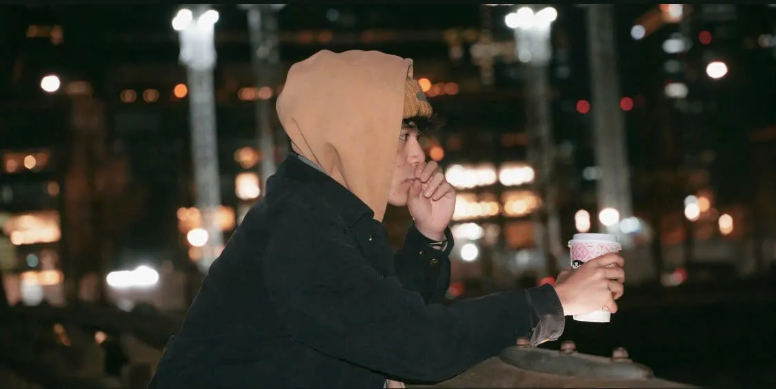 Coffee and city lights